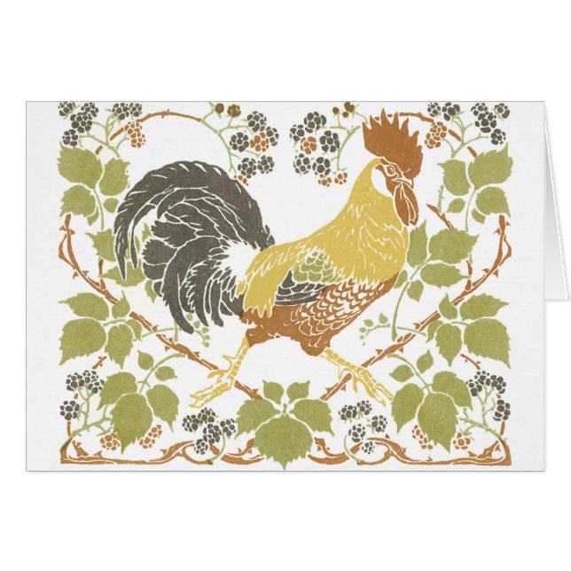 Poulets de Nouveau d'art (Devant horizontal)