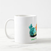 Poulets En Attente D'Oeuf Pour Hatch Mug Fun (Gauche)