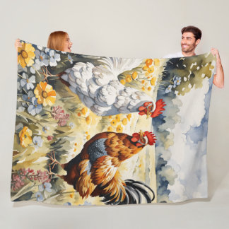 "Poulets en fleur : Enchanter la couverture en pol