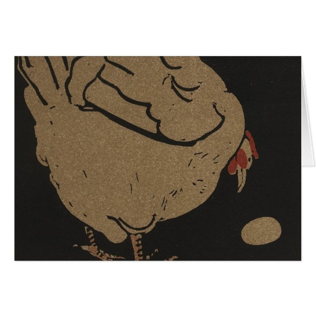 Poulets et oeufs (Devant horizontal)