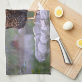 Poulets Sur Bain D'Oiseau Serviette De Cuisine (Quart Plié)