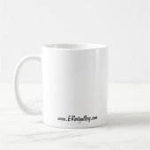 Poulets sur la tasse blanche (Gauche)