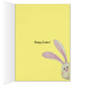 Poulette de bébé en tulipe jaune (Intérieur (Droit))