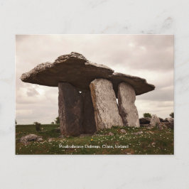Poulnabrone Dolmen Portal Tomb Ireland Briefkaart