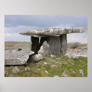 Poulnabrone dolmen poster