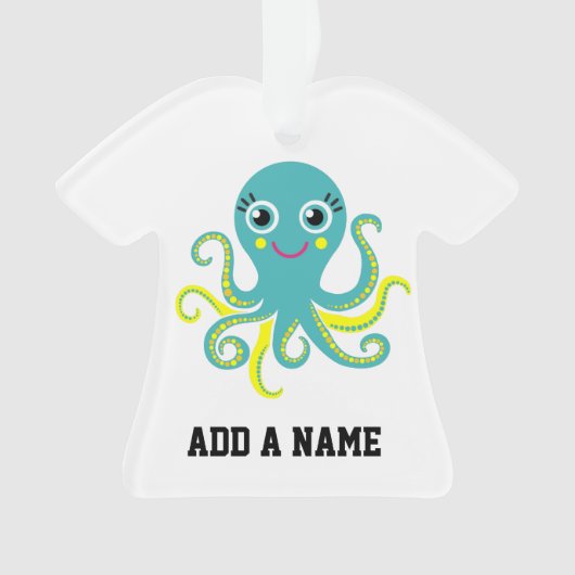 Poulpe bleu et jaune (devant)