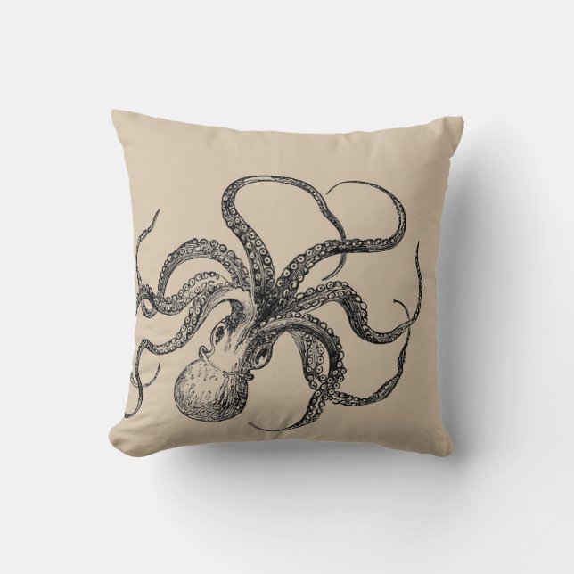 Poulpe | Coussin d'accent (Recto)