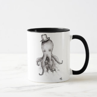 Poulpe dans une tasse de casquette