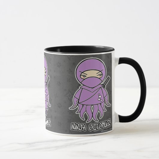 Poulpe de Ninja ! Tasse (Droite)