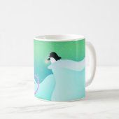 poulpe et pingouin - tasse (Devant droit)