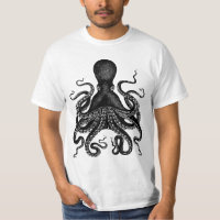 Poulpe géant - 20.000 T-shirts de Kraken de ligues
