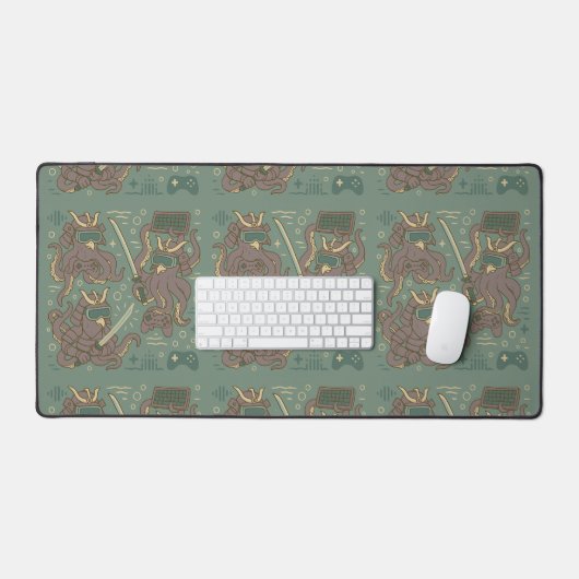Poulpe Samouraï avec casque VR (Clavier et souris)