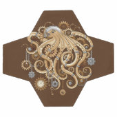 Poulpe Steampunk Rétro Fantastique Mécanique (Plat)