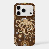 Poulpe Steampunk Rétro Fantastique Mécanique