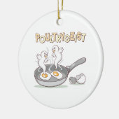 Poultrygeist Keramisch Ornament (Links)
