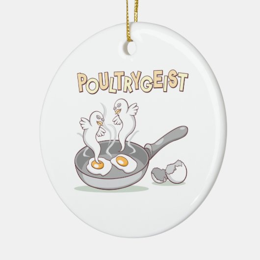 Poultrygeist Keramisch Ornament (Links)