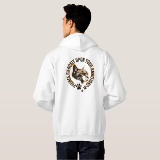 Pounce Fierce Collection–Motivation for Cat Lovers Hoodie