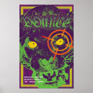 "POUNCE"-Poster Poster
