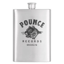 Pounce Records Flask Flacon