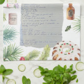 Pound Cake de Noël | Serviettes de thé de recette (Plié)