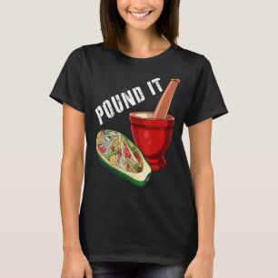 POUND IT Green Spicy Thai Papaya Salad T-SHIRT T K