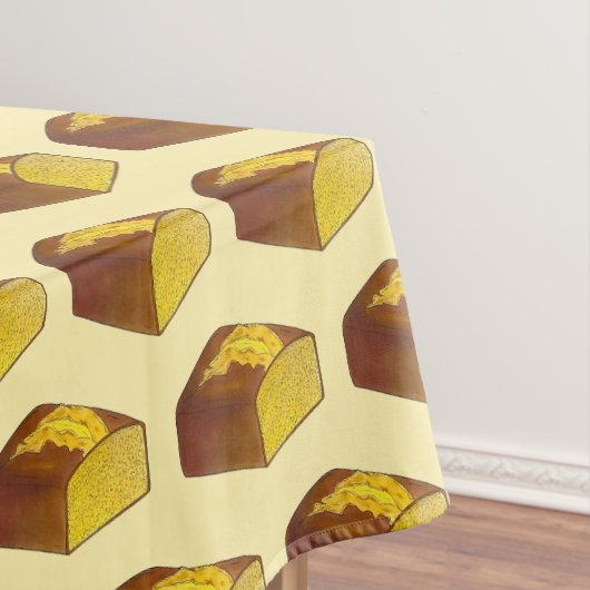 Poundcake Loaf Southern Baking Dessert Tafelkleed (Voorbeeld)