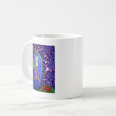 Poupée de lait mignonne Dents ailes Mug (Devant gauche)