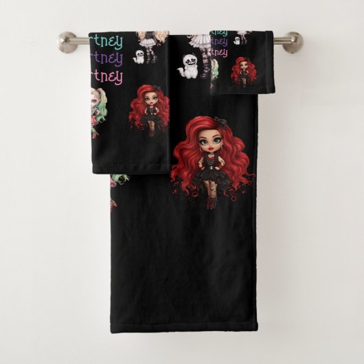 Poupée Éffrayante Halloween Thème avec nom (En situation)