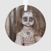 Poupée gothique déplaisante Goth victorien de (dos)