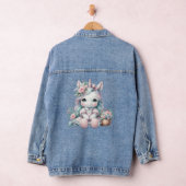 Poupée Licorne Kawaii Pastel avec Panier de Fleurs (Hangar)