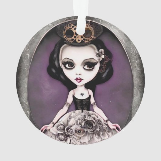 Poupée princesse vintage Steampunk (dos)