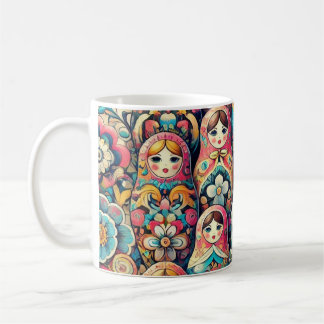 Poupée russe nid poupée Mug
