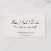 Poupées antiques Carte de visite Rubylane Ebay Ets (Dos)