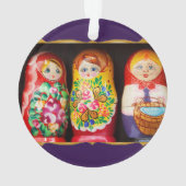 Poupées colorées de Matryoshka (dos)