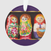 Poupées colorées de Matryoshka (devant)