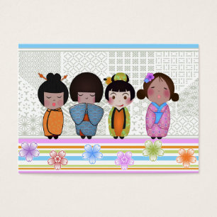 poupées de kokeshi