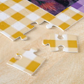 Poupées de papier dans le puzzle plaid (Côté)