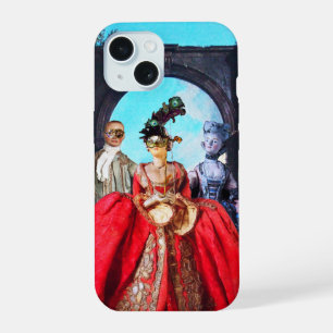 POUPÉES ET MASQUES ITALIENS ANTIQUES POUR SOIRÉE M