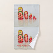 Poupées russes Matryoshka (Serviette à main)