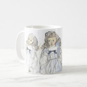 Poupées sur la tasse (Devant gauche)