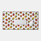 Poupons colorés sur blanc (Clavier et souris)