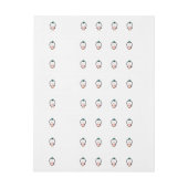 Pour Adresse Bande dessinée mignonne de pingouin (Feuille)