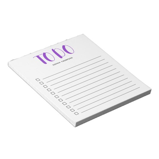 Pour Afficher Le Bloc-Notes Purple Script En Gras (Incliné)