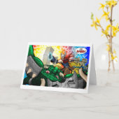 Pour Asgard ! - Carte de vœux (Fleur jaune)