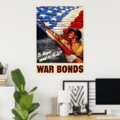 Pour avoir et tenir — Poster 2ÈME GUERRE MONDIALE (Bureau à domicile)
