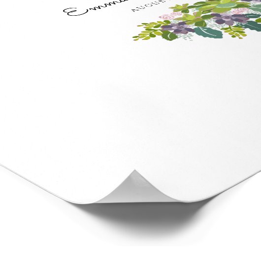 Pour avoir et tenir une affiche de réception de de (Coin)