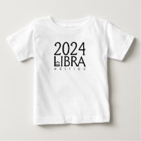 2024 Libra édition avec le symbole Baby T-Shirt