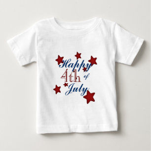 Pour Bébé 4 juillet T-shirt heureux