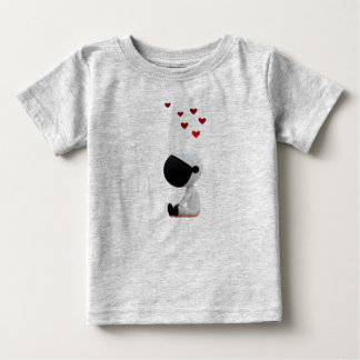 Pour Bébé Adorable Astronaut Baby T-Shirt Design