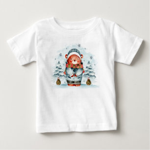 Pour Bébé Adorables Noël Mignonne Ours En T-Shirt De Neige